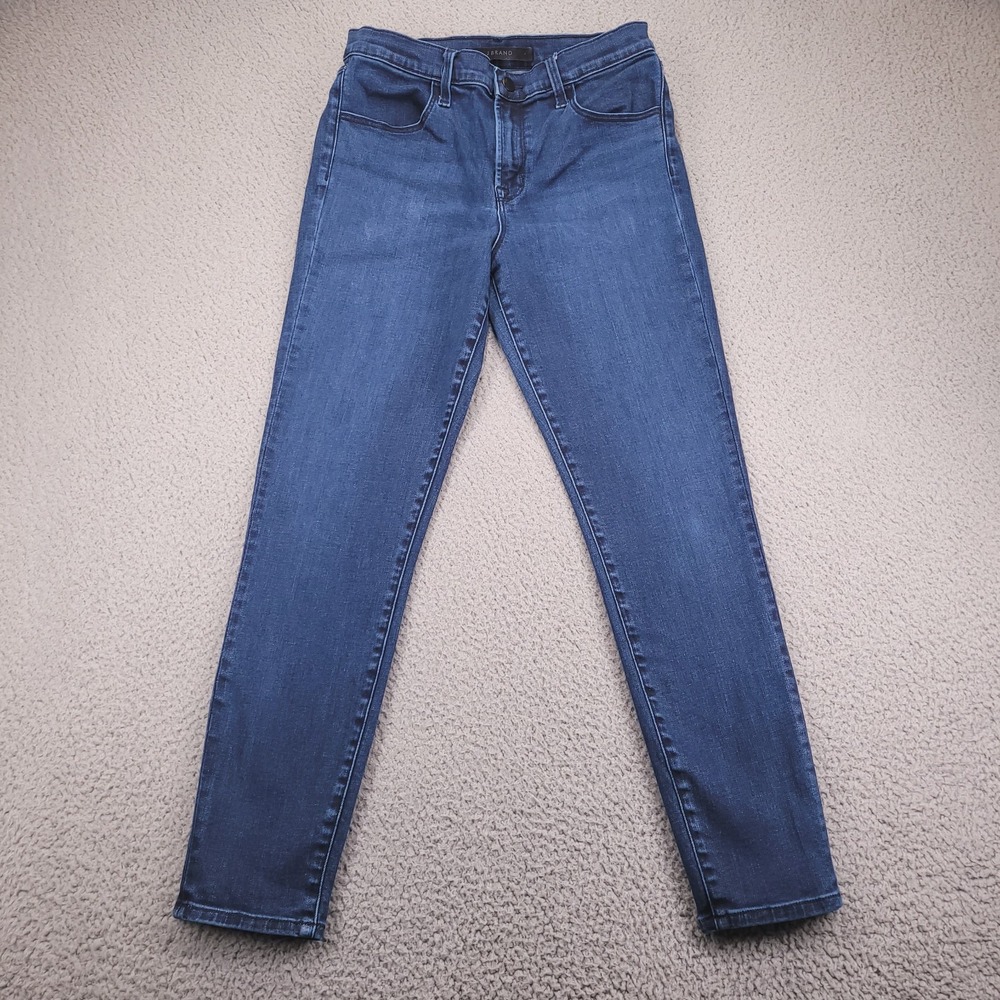 J BRAND Jeans Size 29 Alana High Rise Crop Skinny Ego Wash Stretch Denim